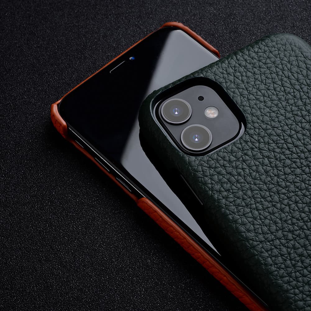 手帳型スマホケース 本革レザー質感スマートフォンケース
