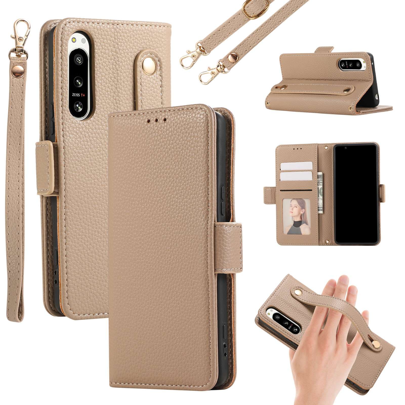 手帳型スマホケース  AQUOS用 多機能手帳型ケース