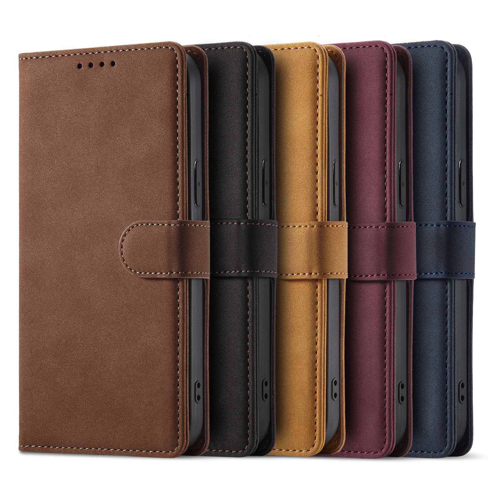 手帳型スマホケース  高級感漂う手帳型アイフォンケース