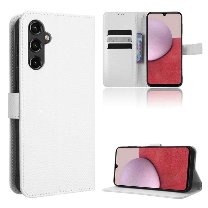 手帳型スマホケース  Galaxy多機能レザー手帳型ケース4色展開