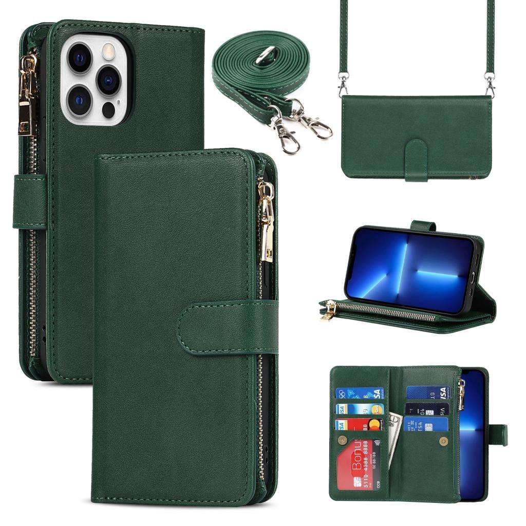 手帳型スマホケース  多機能財布型スマホケース