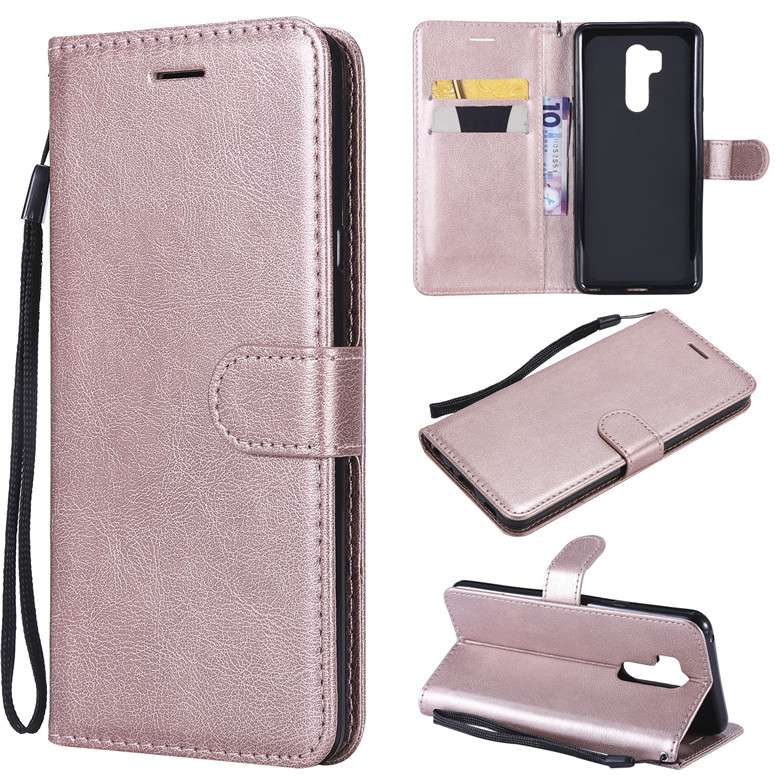 手帳型スマホケース  LG多機能レザー手帳型ケース4色展開