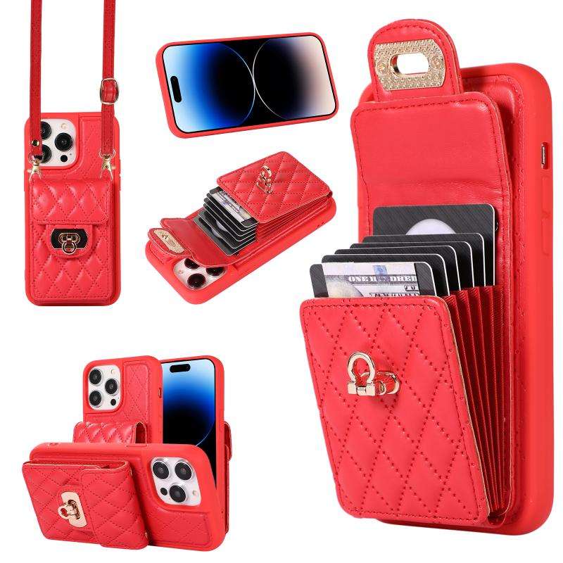 手帳型スマホケース  ピクセル用多機能キルティングケース