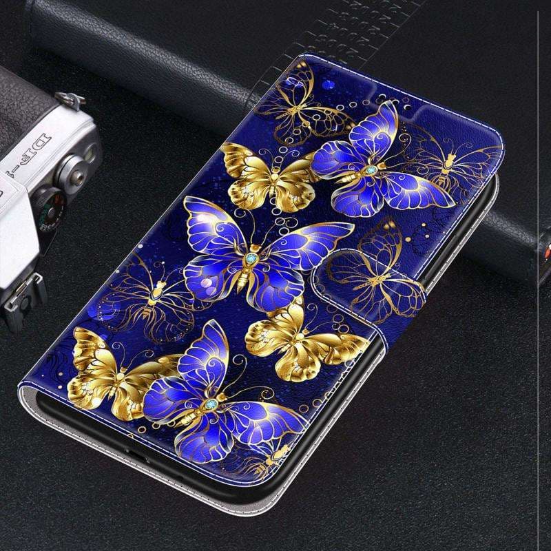 手帳型スマホケース  エクスペリア用 幻想的デザイン手帳型ケース