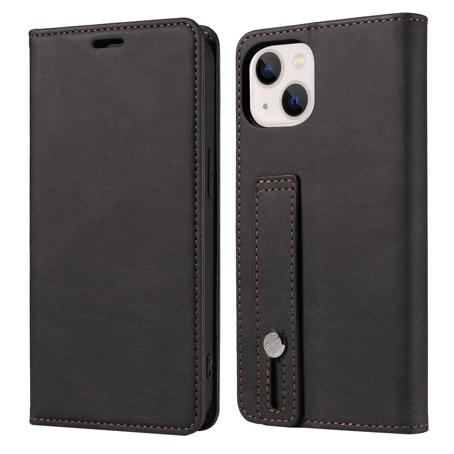 手帳型スマホケース  高級感ある革製手帳型iPhoneケース