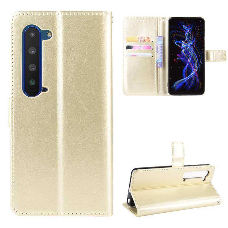 手帳型スマホケース  AQUOS用 多機能レザー調手帳型ケース