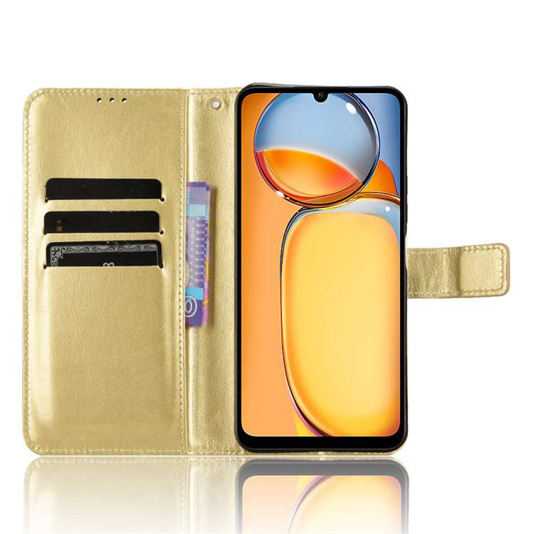 手帳型スマホケース  Redmi用多機能レザーウォレットケース