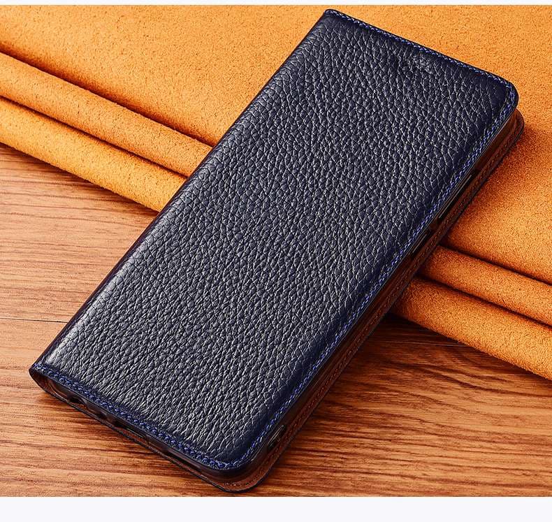 手帳型スマホケース  Xperia用高級牛革フリップケース