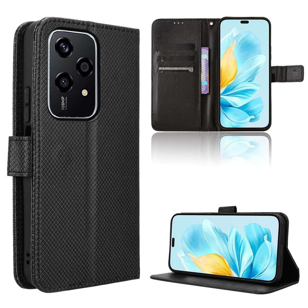 手帳型スマホケース  ファーウェイ向け多機能手帳型ケース