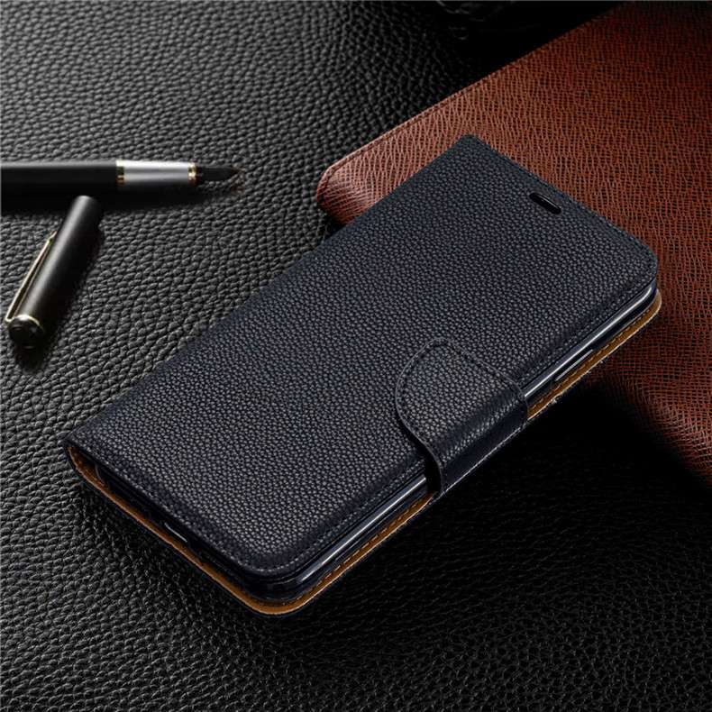 手帳型スマホケース  Huawei用高級レザー調フリップカバーケース