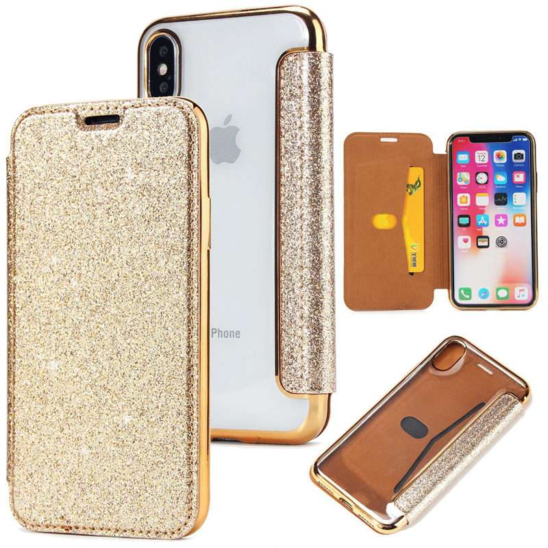 手帳型スマホケース  多機能保護シルクタッチiPhoneフリップケース