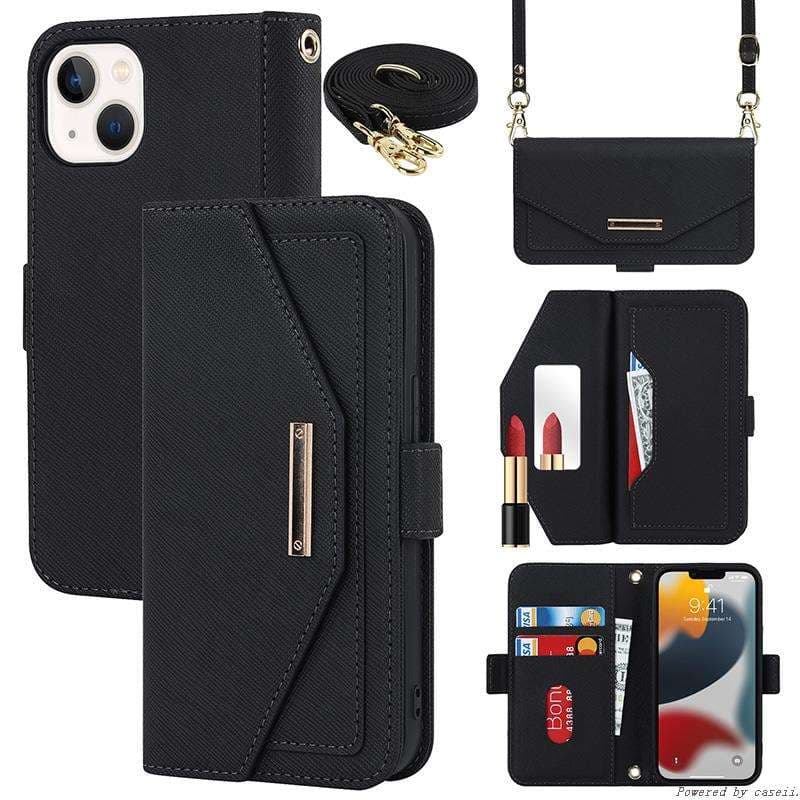 手帳型スマホケース  多機能手帳型iPhoneスマホケース