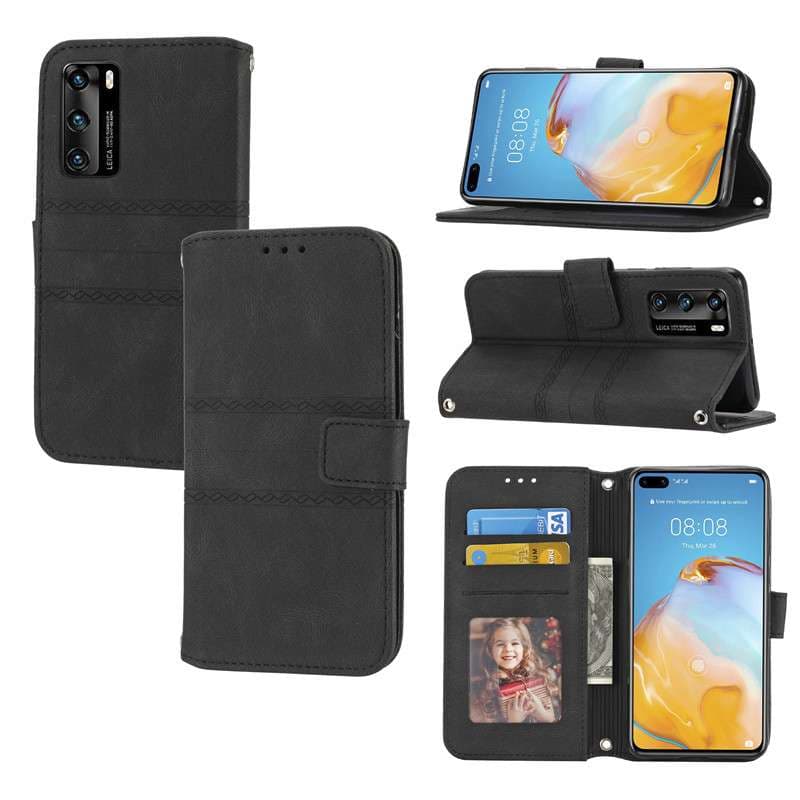 ファーウェイ向け多機能手帳型スマホケース