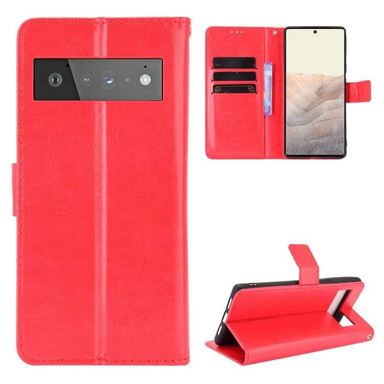 手帳型スマホケース  ピクセル用 多機能フリップ式レザー調ケース