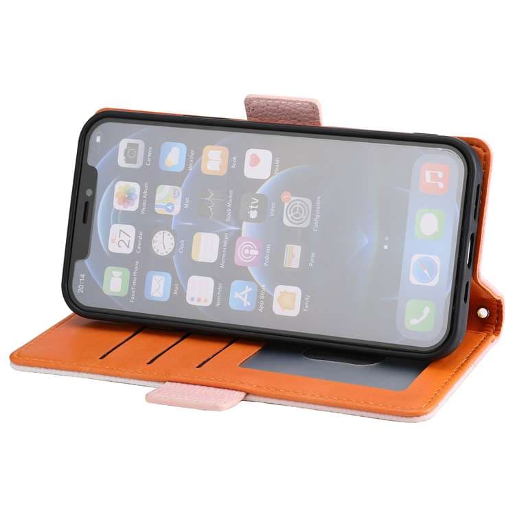 手帳型スマホケース  マルチカラー レザー 手帳型 Galaxy ケース