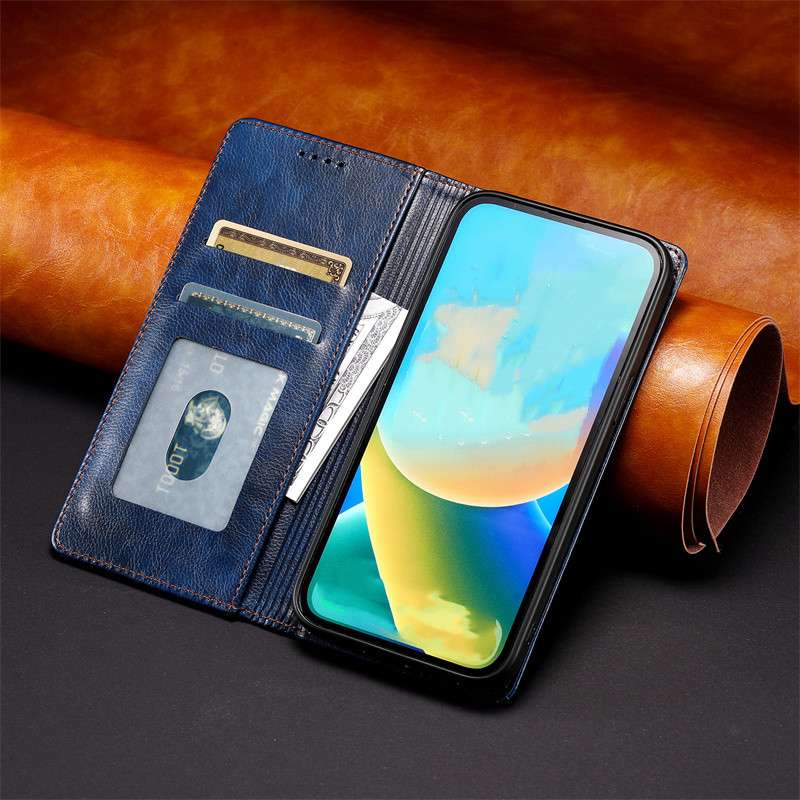 手帳型スマホケース  猫柄刻印入り多機能手帳型ピクセルケース