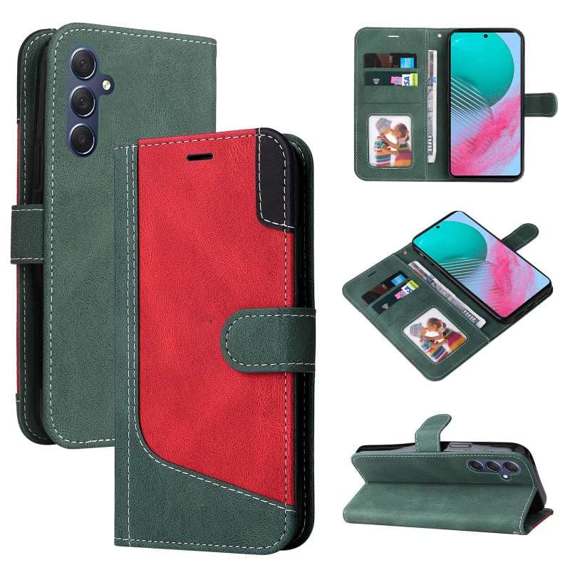 手帳型スマホケース  ピクセル用マルチカラー二つ折り手帳型ケース