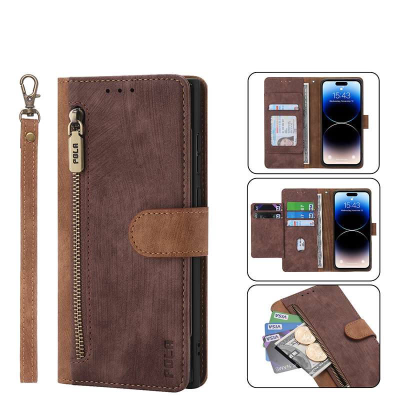 手帳型スマホケース  多機能財布型OPPOスマホケース