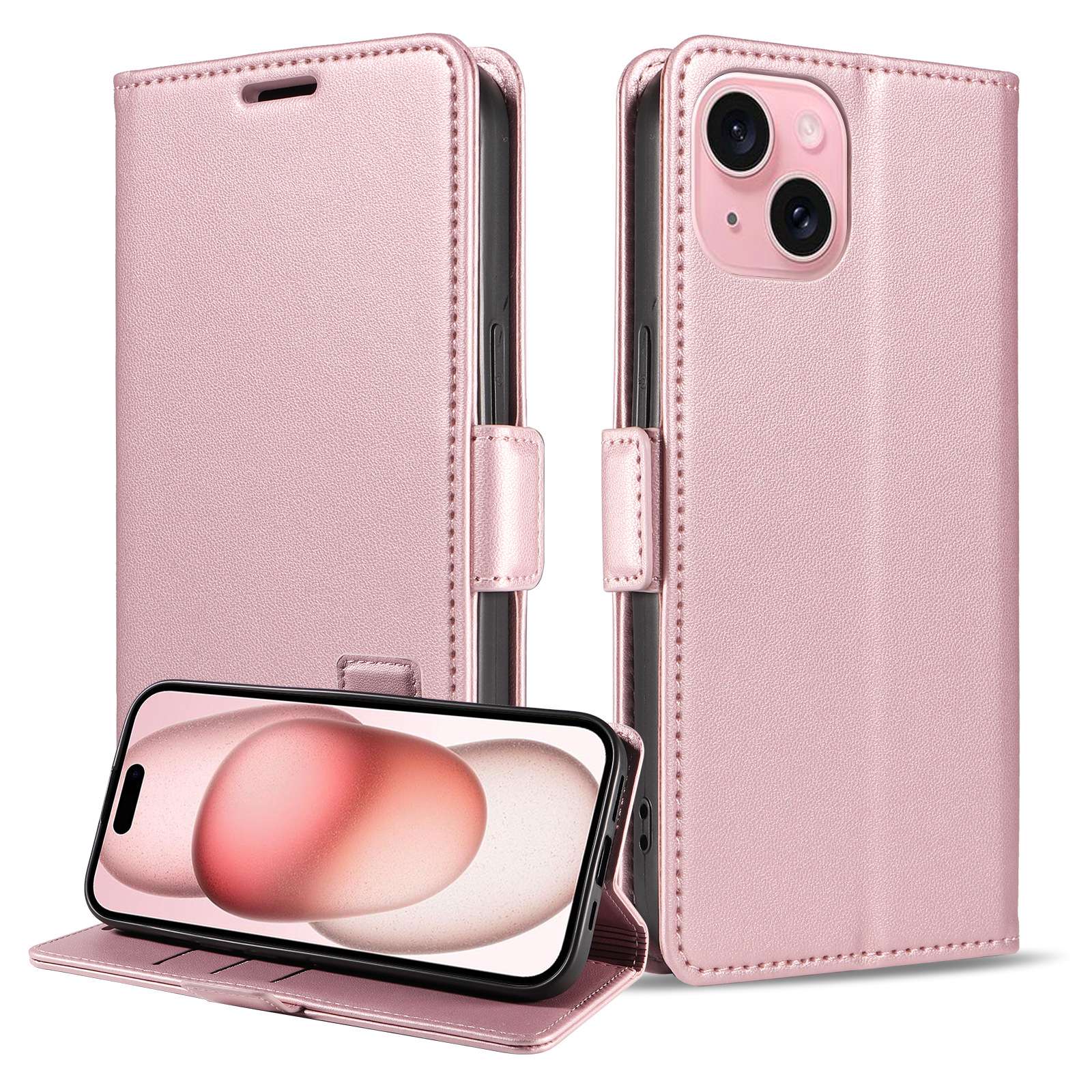 手帳型スマホケース  多機能フリップ式アイフォン保護ケース