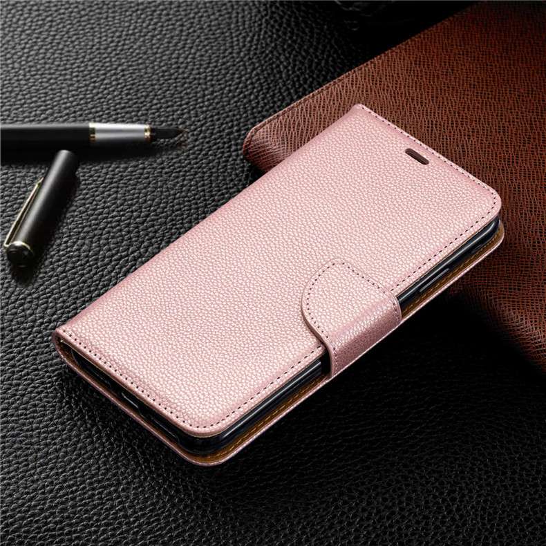 手帳型スマホケース  Huawei用高級レザー調フリップカバーケース