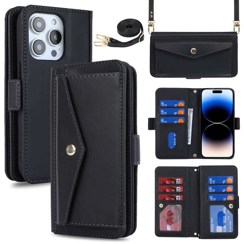 ～財布とスマホケースを一つに～ 多機能財布付き手帳型スマホケース