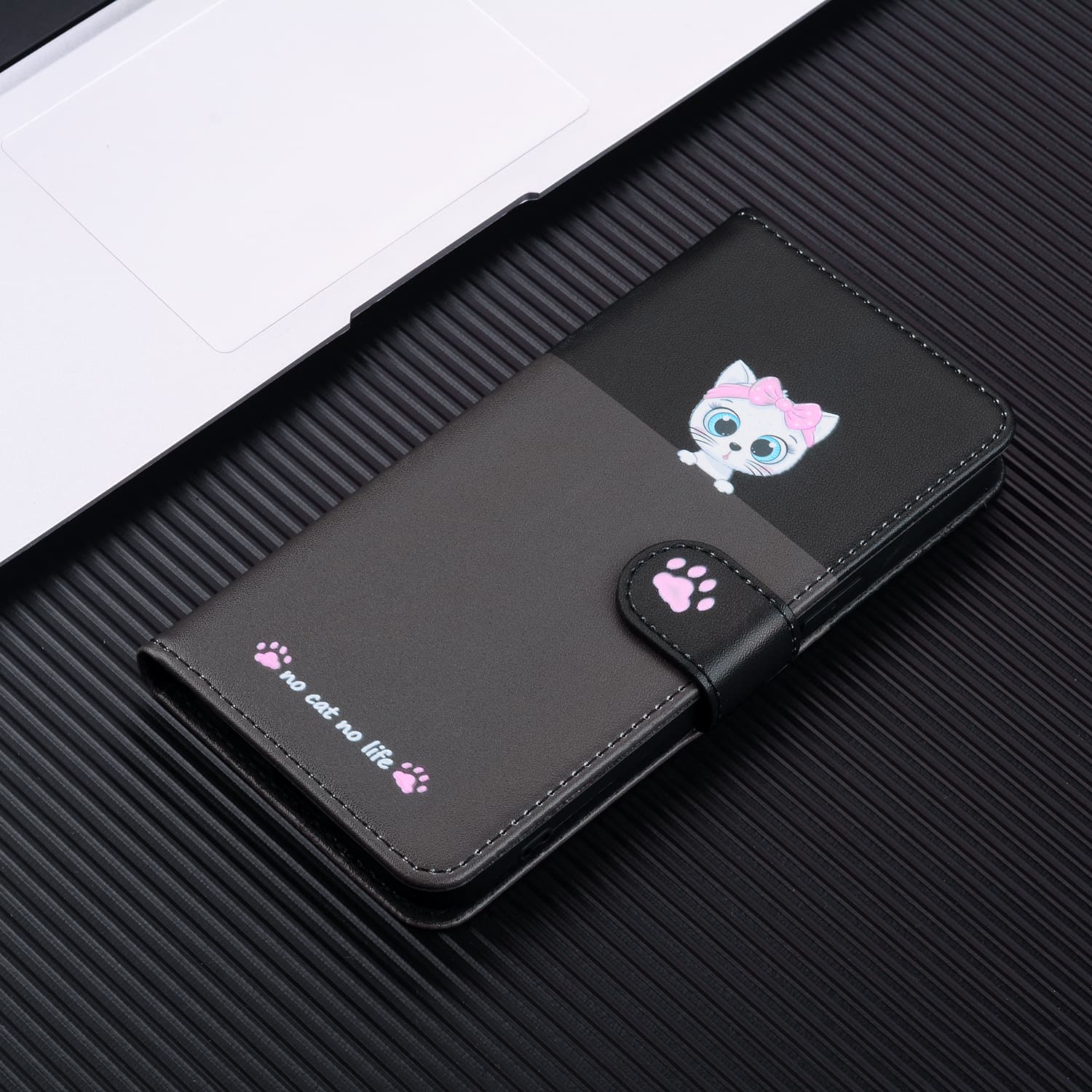 手帳型スマホケース 多機能マルチカラー手帳型iPhoneケース