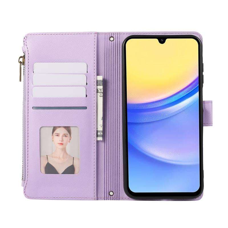 手帳型スマホケース OPPOスマホ対応 多機能財布型ケース