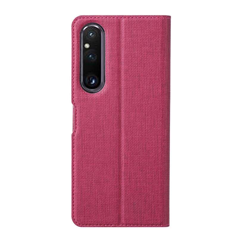 手帳型スマホケース Xperia用 多色展開 スリム手帳型ケース