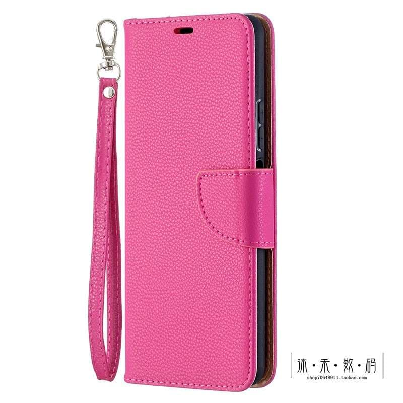手帳型スマホケース Galaxy用 カラフル手帳型レザーケース