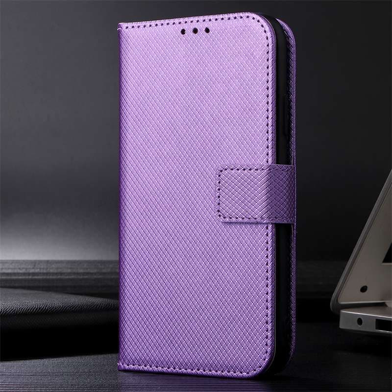 手帳型スマホケース AQUOS用 高級感ある手帳型レザーケース