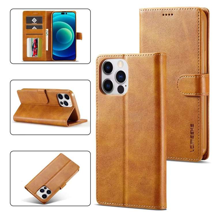 手帳型スマホケース 多機能レザー調手帳型iPhoneケース