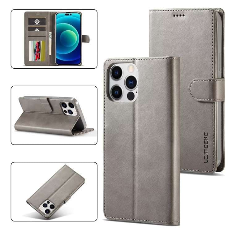 手帳型スマホケース 多機能レザー調手帳型iPhoneケース