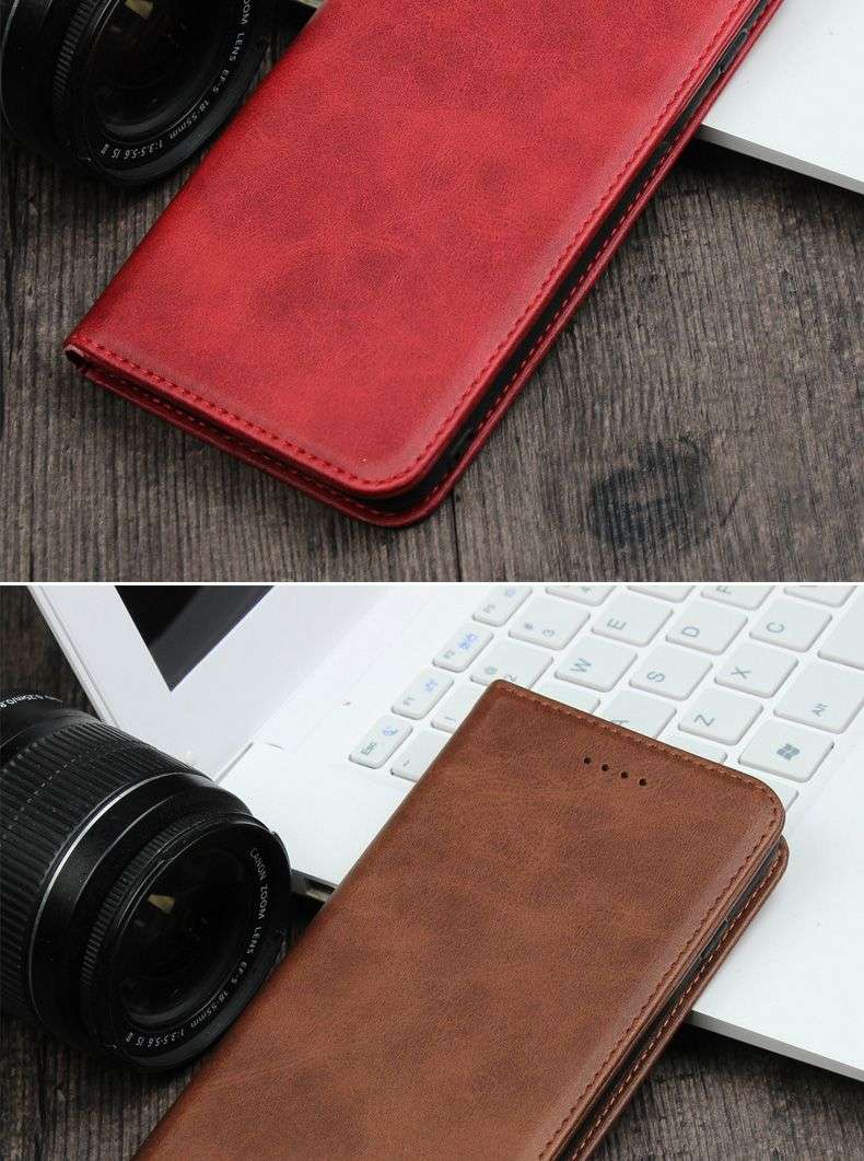 手帳型スマホケース 高級感漂う本革調 iPhone 手帳型ケース