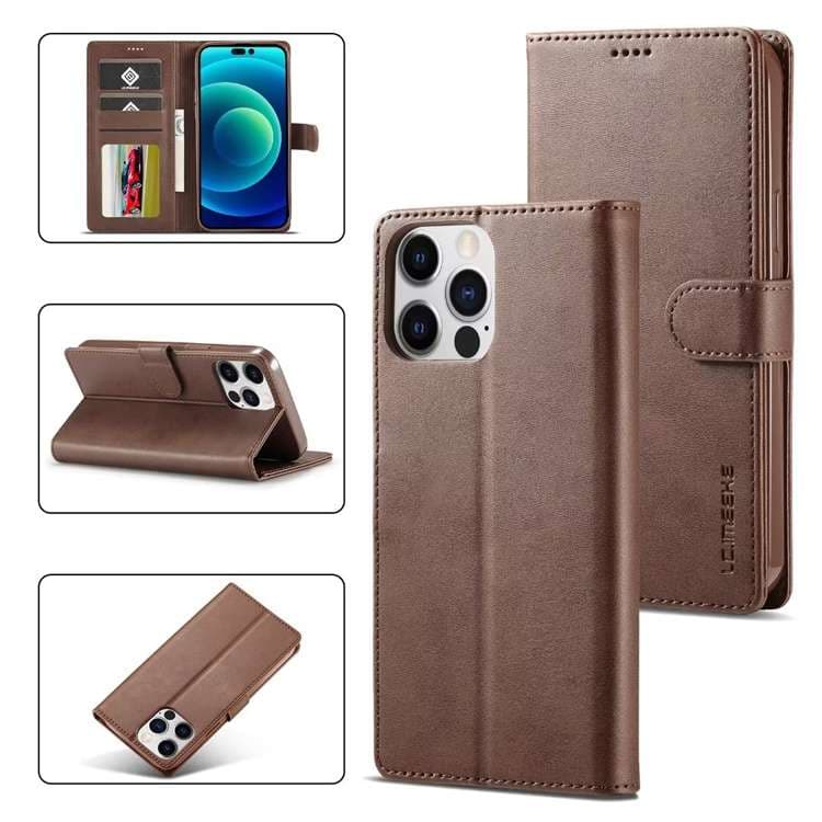 手帳型スマホケース 多機能レザー調手帳型iPhoneケース
