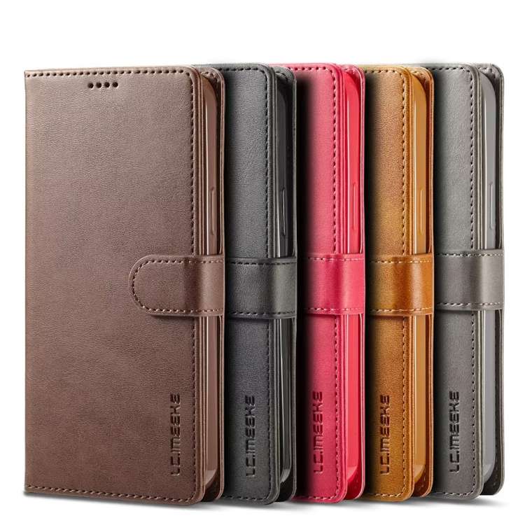 手帳型スマホケース 多機能レザー調手帳型iPhoneケース