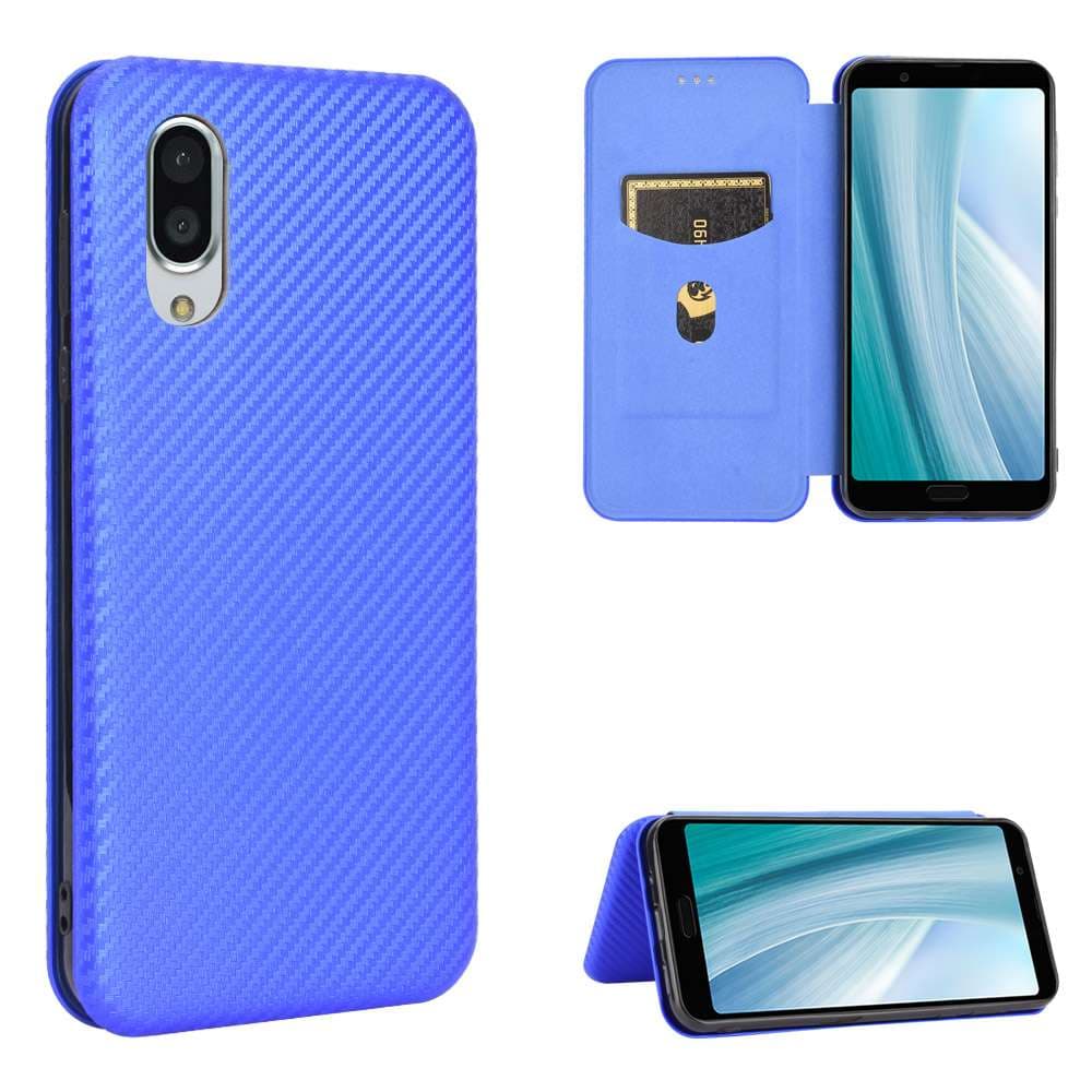 ハート柄付き多機能手帳型スマホケース