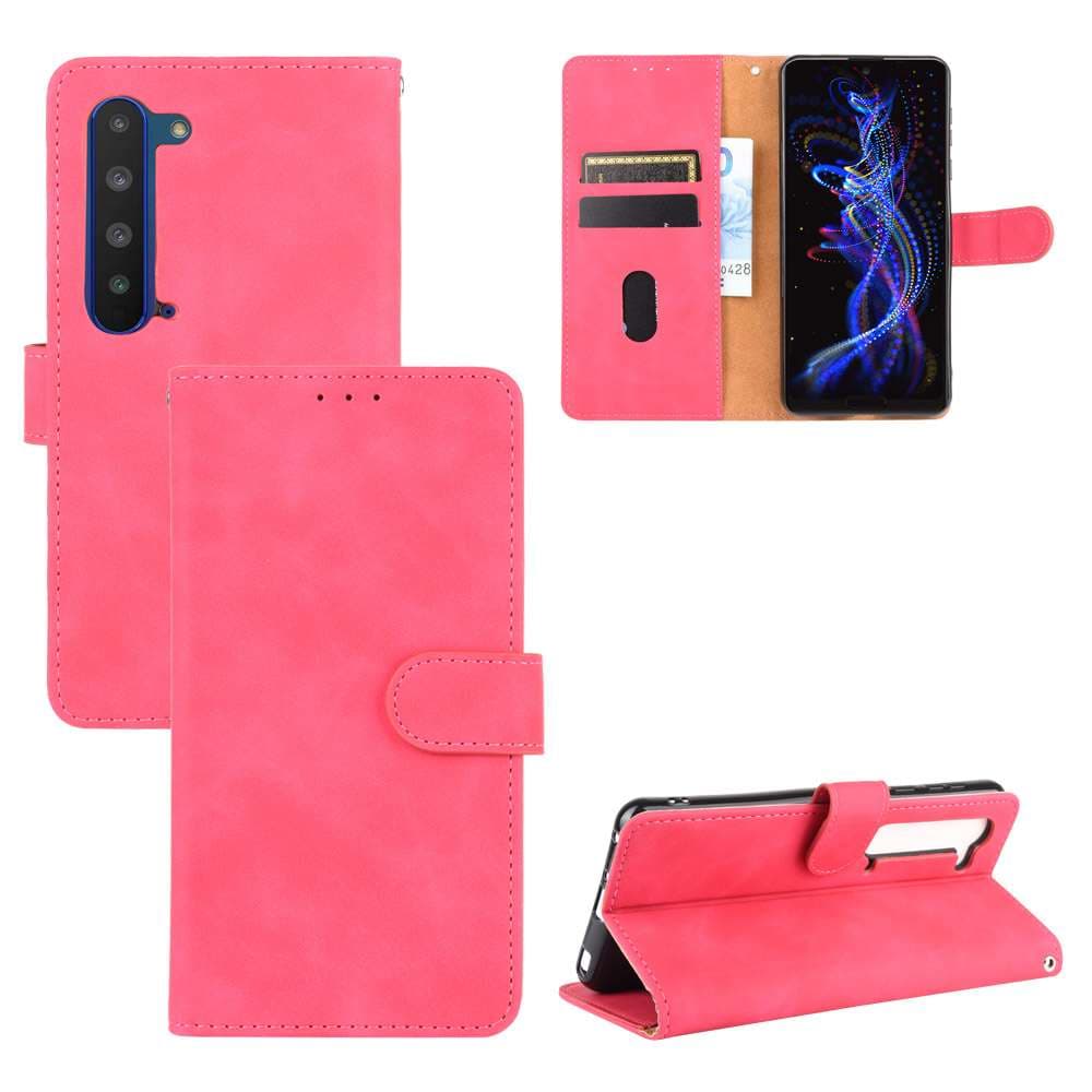 手帳型スマホケース AQUOS用多機能手帳型ケース