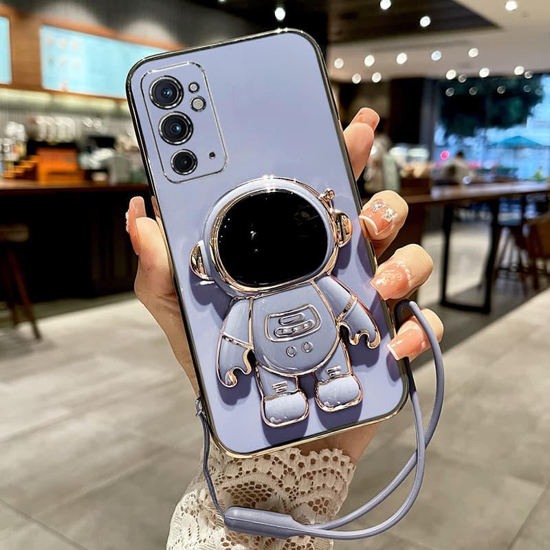 手帳型スマホケース 宇宙飛行士 立体飾り付き スマホケース