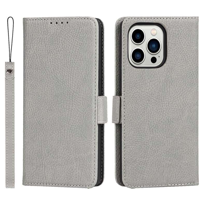手帳型スマホケース 多機能レザー調iPhone手帳ケース