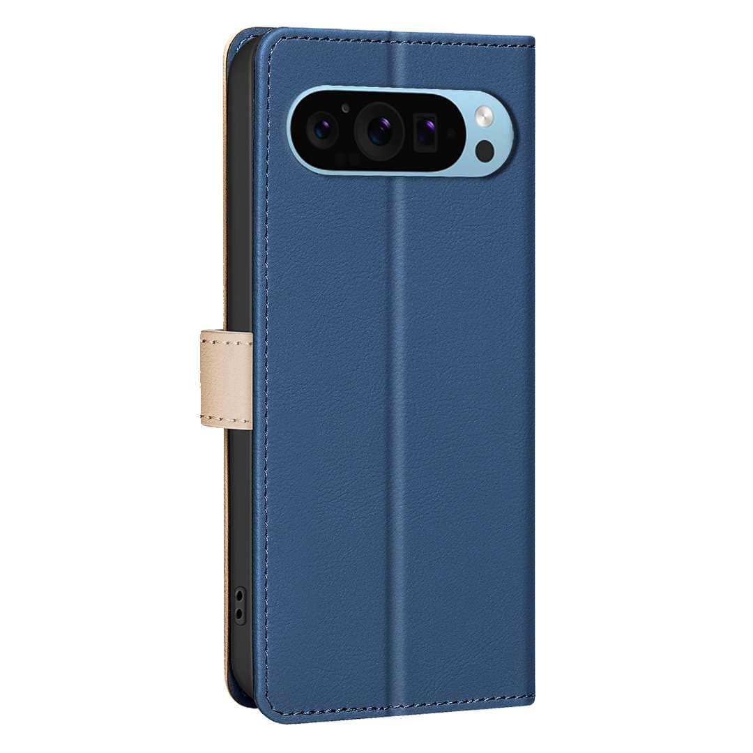 手帳型スマホケース ツートーンカラー 手帳型 ピクセルケース