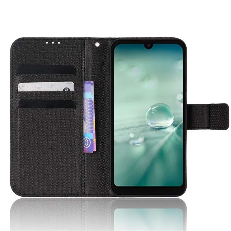 手帳型スマホケース AQUOS用多機能フリップウォレットケース