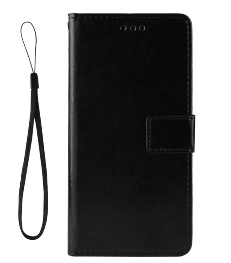 手帳型スマホケース Xperia用高級レザー調多機能手帳型ケース