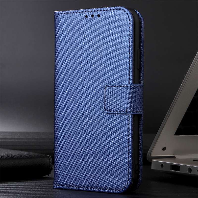 手帳型スマホケース AQUOS用 高級感ある手帳型レザーケース