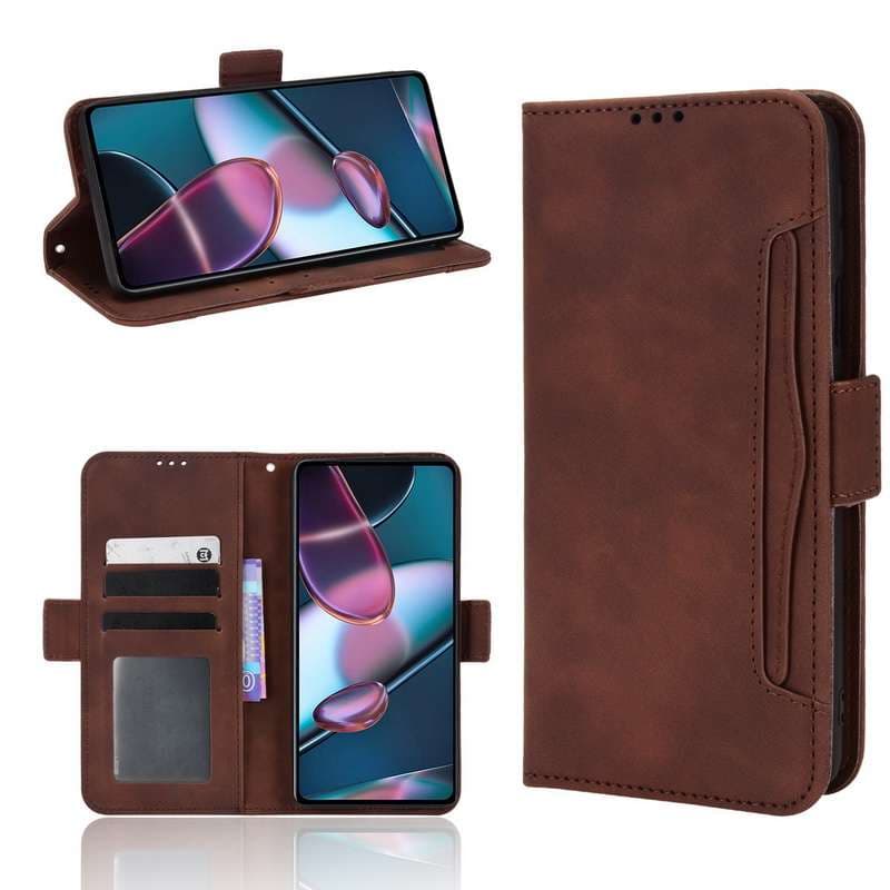 手帳型スマホケース Xperia用多機能手帳型レザーケース