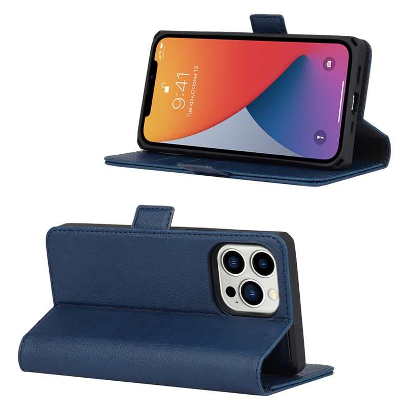 手帳型スマホケース 多機能レザー調iPhone手帳ケース